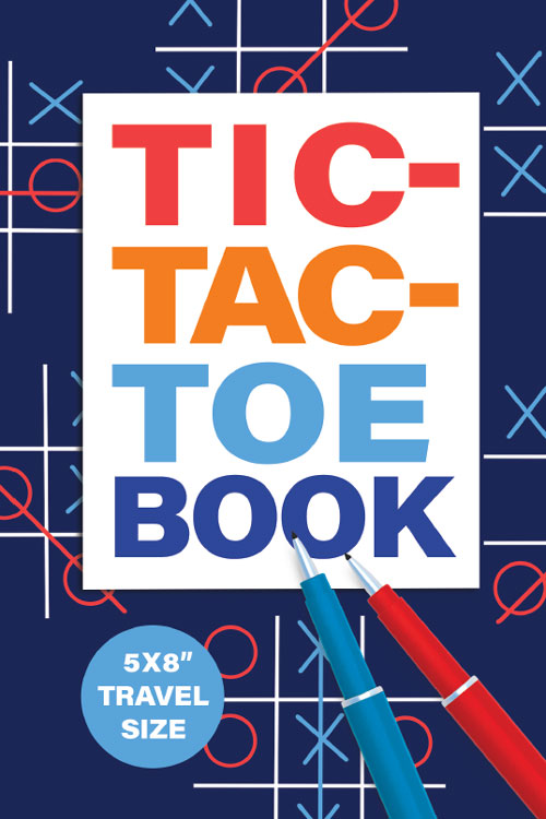 Tic-Tac-Toe Game Book Travel Size